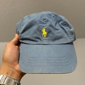 Polo Ralph Lauren Light Blue OSFA adjustable cap NWT